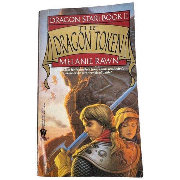 DRAGON Star Trilogy Books 2 and 3 Skybowl Dragon Token Series Melanie Rawn PB - Picture 6 of 12